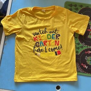 2pk Welcome to Kindergarten shirts